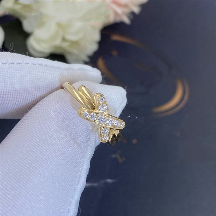 [LunaMar]JEUX DE GOLD DIAMOND RING