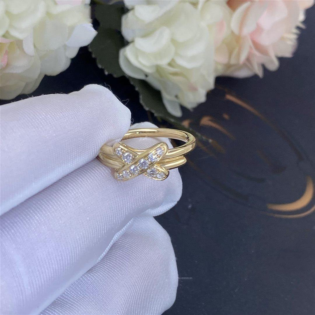 [LunaMar]JEUX DE GOLD DIAMOND RING