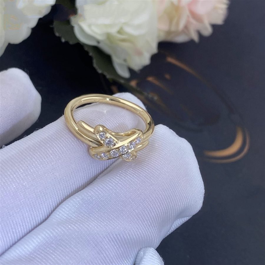 [LunaMar]JEUX DE GOLD DIAMOND RING