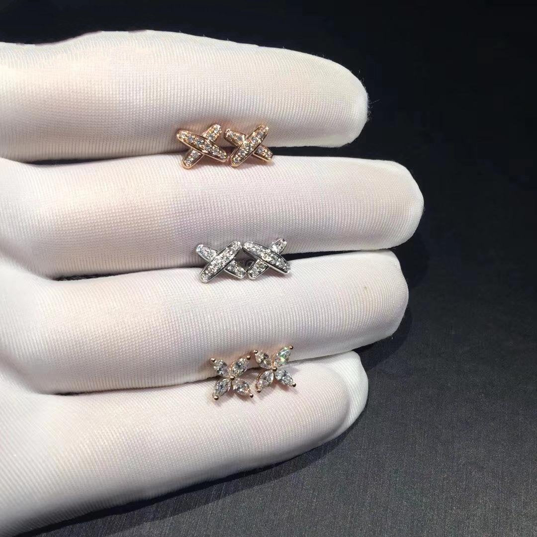 [LunaMar]JEUX DE DIAMOND EARRINGS