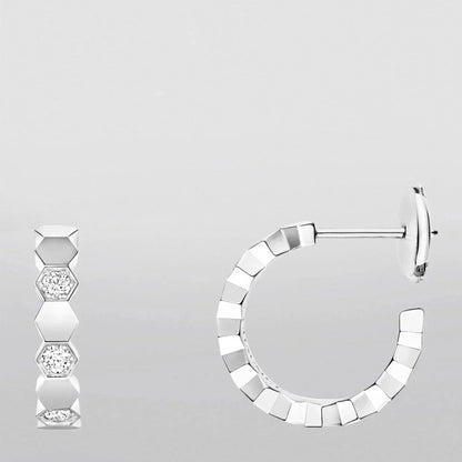 [LunaMar]Hollow Design Four-Leaf Clover Flower Shape Ring