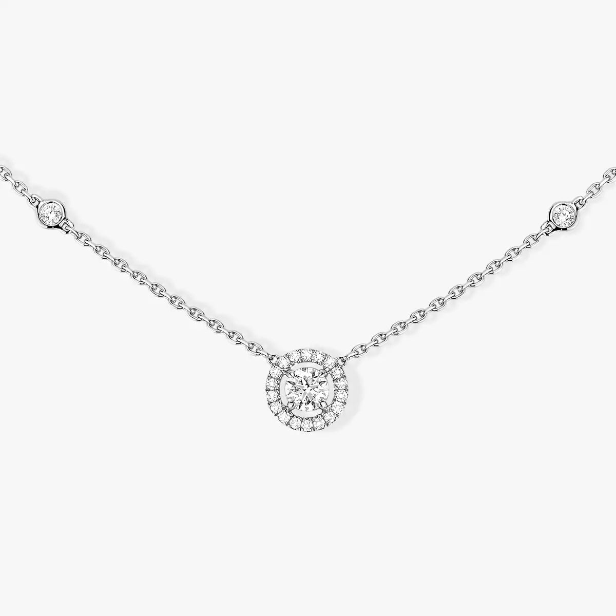 [LunaMar]JOY PENDANT DIAMOND NECKLACE