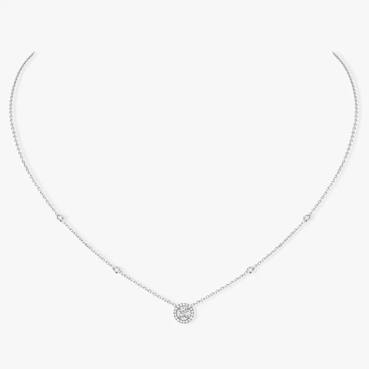 [LunaMar]JOY PENDANT DIAMOND NECKLACE