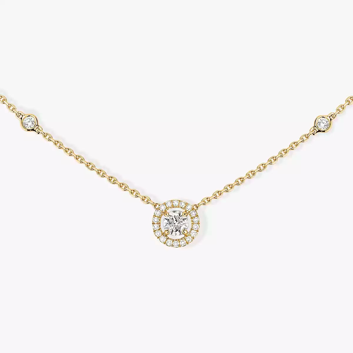 [LunaMar]JOY PENDANT DIAMOND NECKLACE