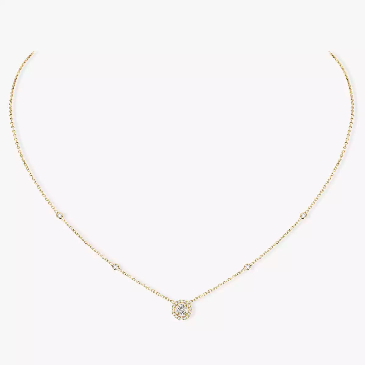 [LunaMar]JOY PENDANT DIAMOND NECKLACE