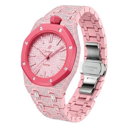 [LunaMar]Royal Oak Pop Exclusive Bioceramic Case & Bioceramic Strap Full Diamond