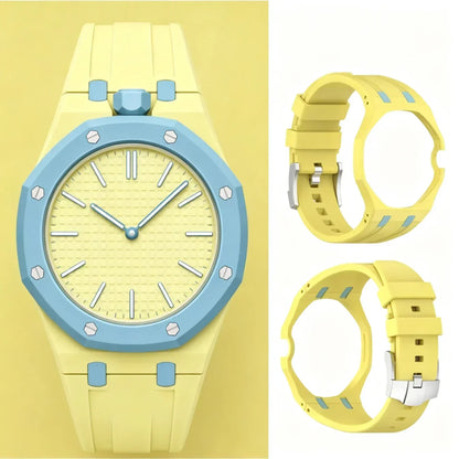 [LunaMar]ROYAL OAK POP EXCLUSIVE RUBBER STRAP