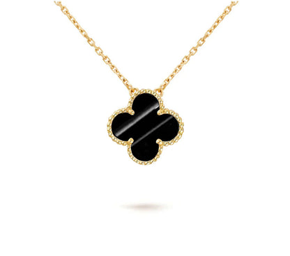 [LunaMar]15MM CLOVER FLOWER PENDANT NECKLACE COLLECTION
