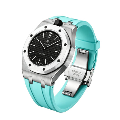 [LunaMar]Royal Oak Pop Exclusive Steel Case & Silicone Strap With Cradle