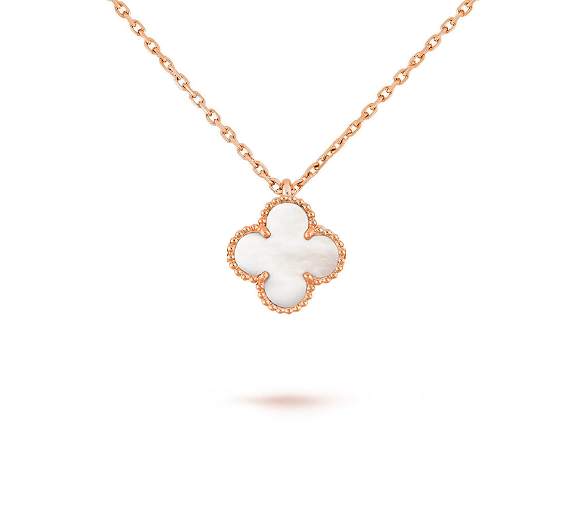 [LunaMar]9.5MM MINI CLOVER PENDANT NECKLACE COLLECTION