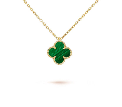 [LunaMar]9.5MM MINI CLOVER PENDANT NECKLACE COLLECTION