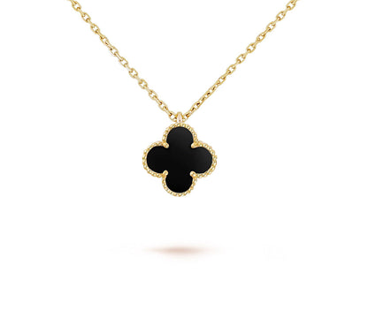 [LunaMar]9.5MM MINI CLOVER PENDANT NECKLACE COLLECTION