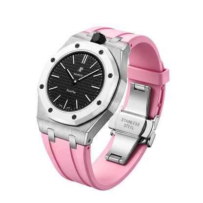 [LunaMar]Royal Oak Pop Exclusive Steel Case & Silicone Strap With Cradle