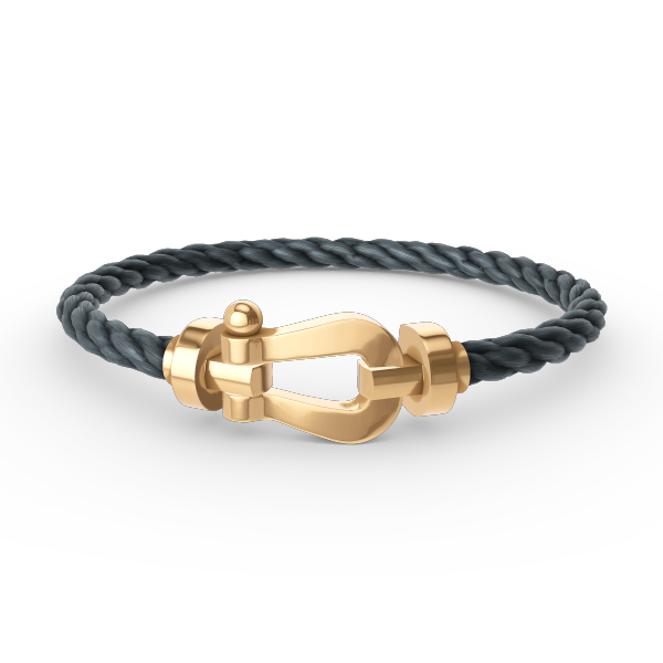 [LunaMar]FORCE LARGE HORSESHOE BRACELET - GOLD