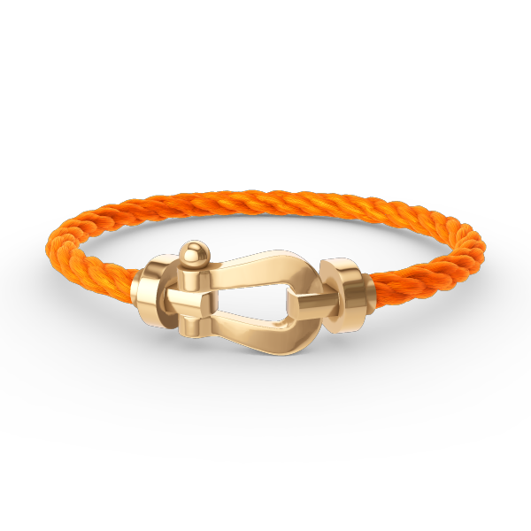[LunaMar]FORCE LARGE HORSESHOE BRACELET - GOLD