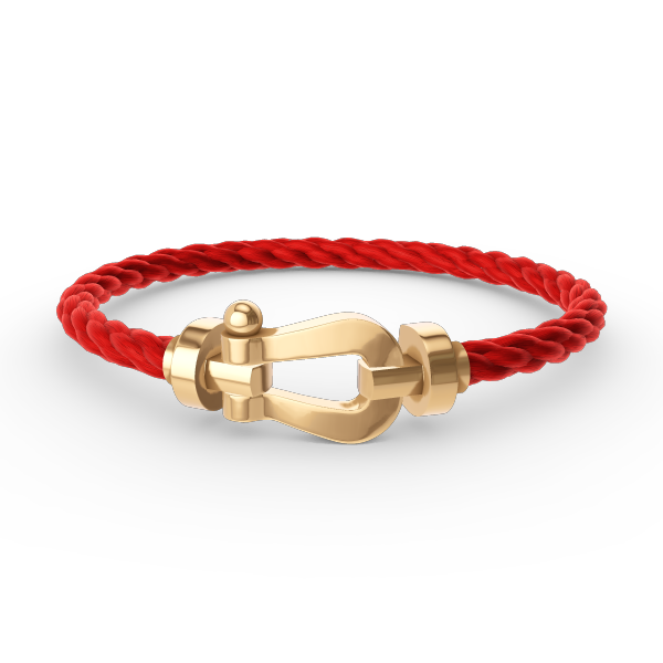 [LunaMar]FORCE LARGE HORSESHOE BRACELET - GOLD
