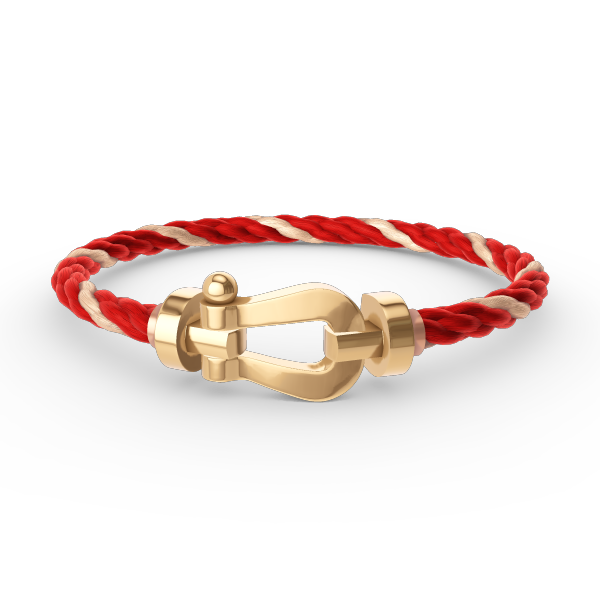 [LunaMar]FORCE LARGE HORSESHOE BRACELET - GOLD