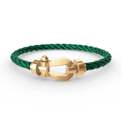 [LunaMar]FORCE LARGE HORSESHOE BRACELET - GOLD