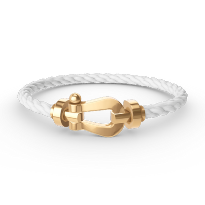 [LunaMar]FORCE LARGE HORSESHOE BRACELET - GOLD