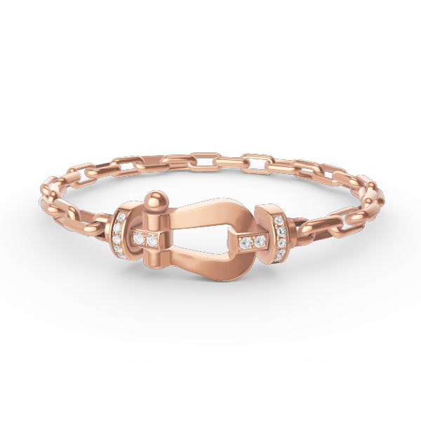 [LunaMar]FORCE LARGE HORSESHOE CLASP METAL BRACELET