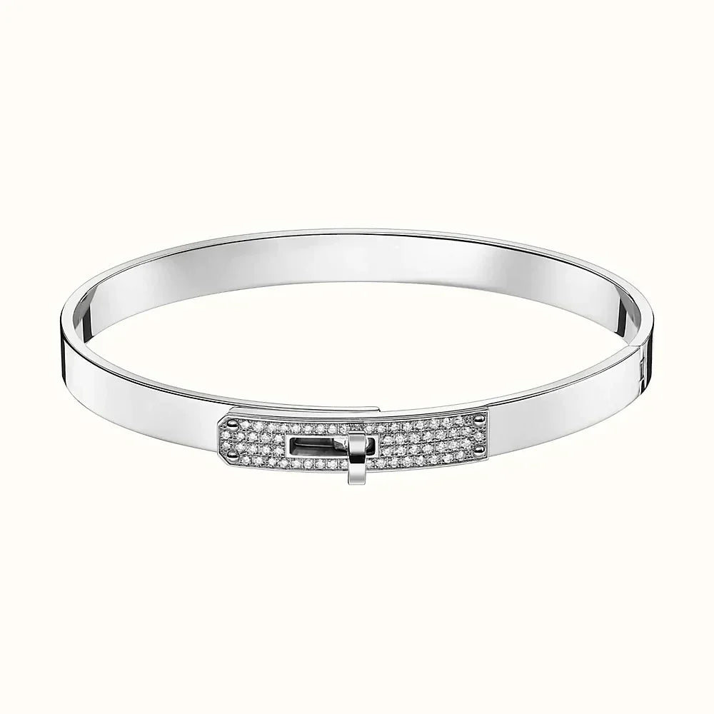 [LunaMar]KELLY SILVER DIAMOND BRACELET