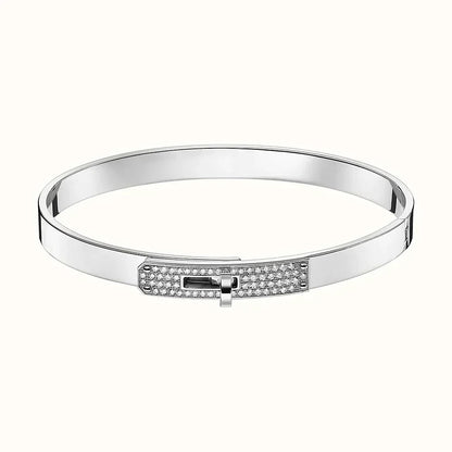 [LunaMar]KELLY SILVER DIAMOND BRACELET