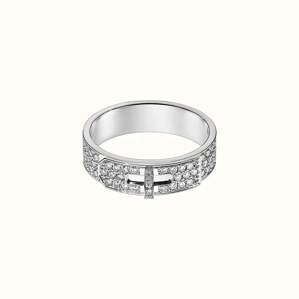 [LunaMar]KELLY SILVER DIAMOND RING