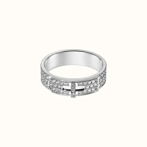 [LunaMar]KELLY SILVER DIAMOND RING