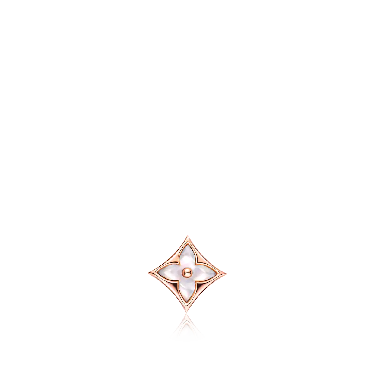 [LunaMar]STAR MOP ROSE GOLD EARRINGS