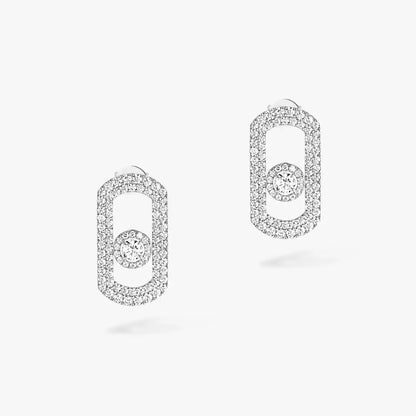 [LunaMar]SO MOVE PAVÉ DIAMOND EARRINGS