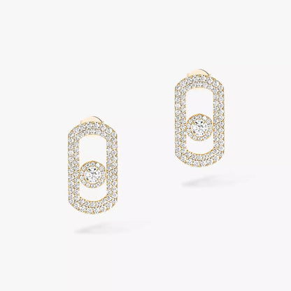 [LunaMar]SO MOVE PAVÉ DIAMOND EARRINGS