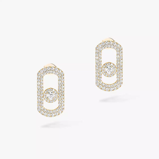 [LunaMar]SO MOVE PAVÉ DIAMOND EARRINGS