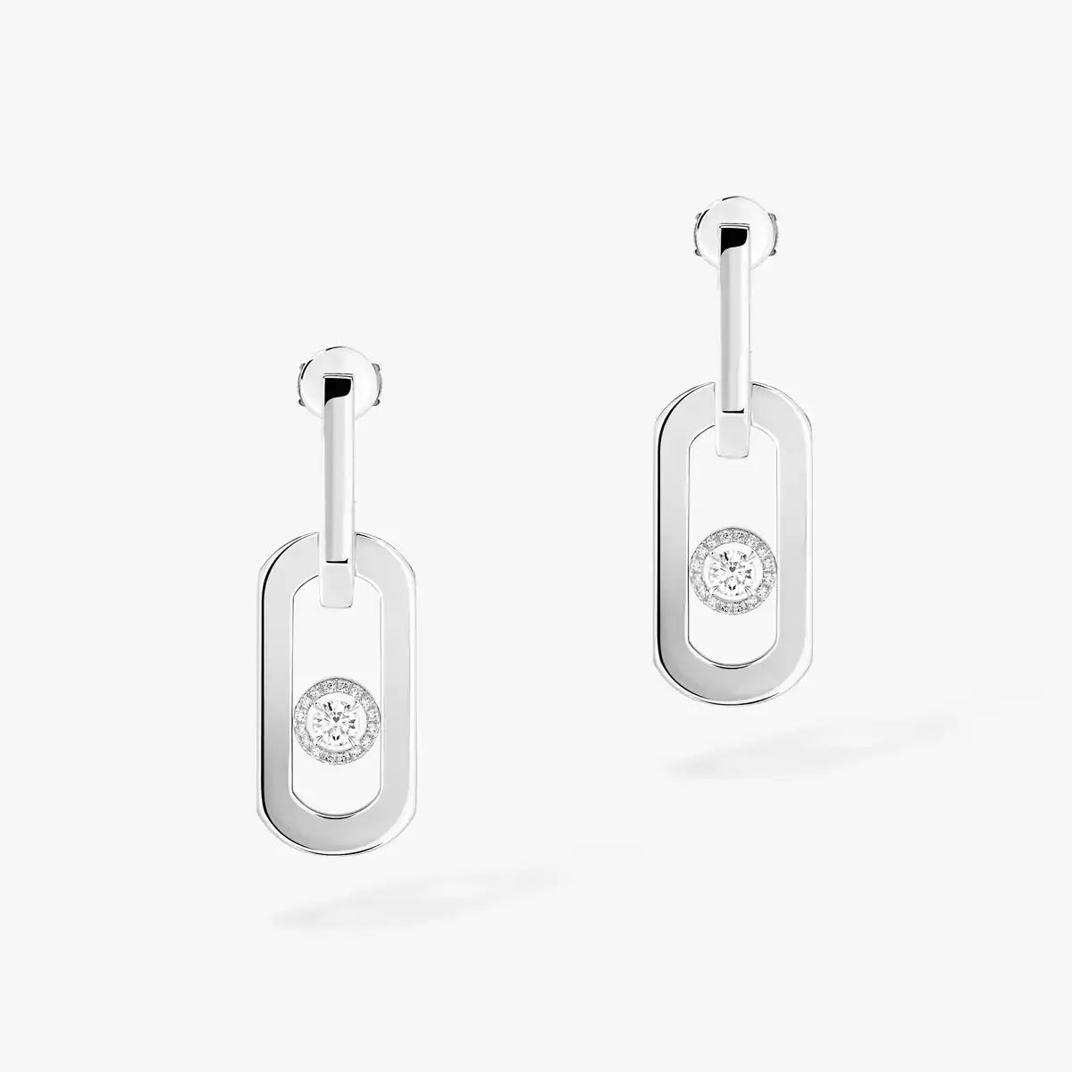 [LunaMar]SO MOVE XL DIAMOND HOOP EARRINGS