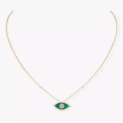 [LunaMar]LUCKY EYE DIAMOND NECKLACE