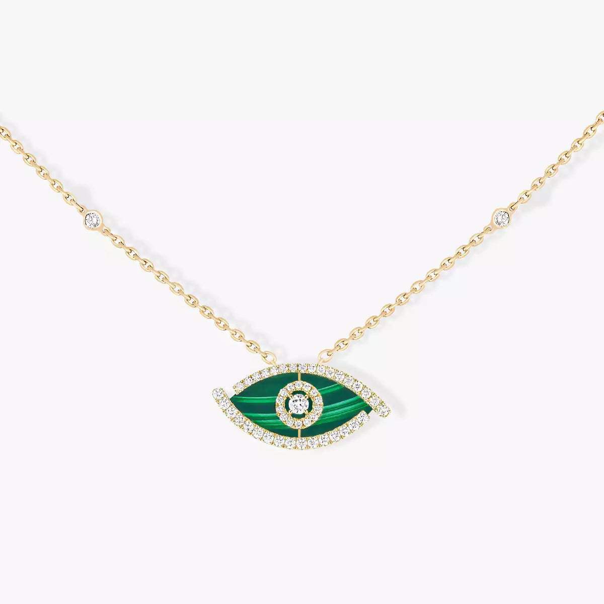 [LunaMar]LUCKY EYE DIAMOND NECKLACE