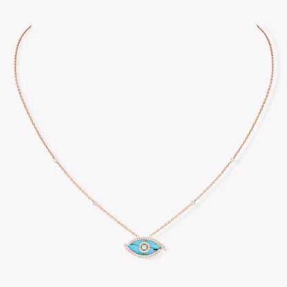 [LunaMar]LUCKY EYE DIAMOND NECKLACE