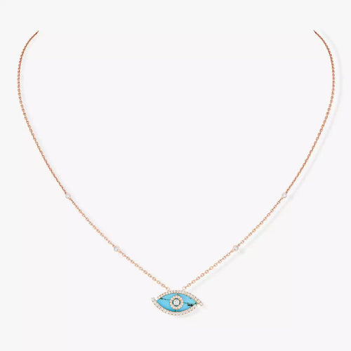 [LunaMar]LUCKY EYE DIAMOND NECKLACE