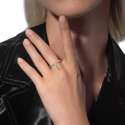 [LunaMar]MOVE UNO DIAMOND RING