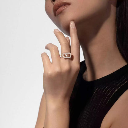 [LunaMar]SO MOVE FULL PAVÉ DIAMOND RING