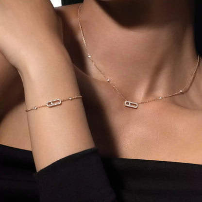 [LunaMar]MOVE UNO PENDANT NECKLACE