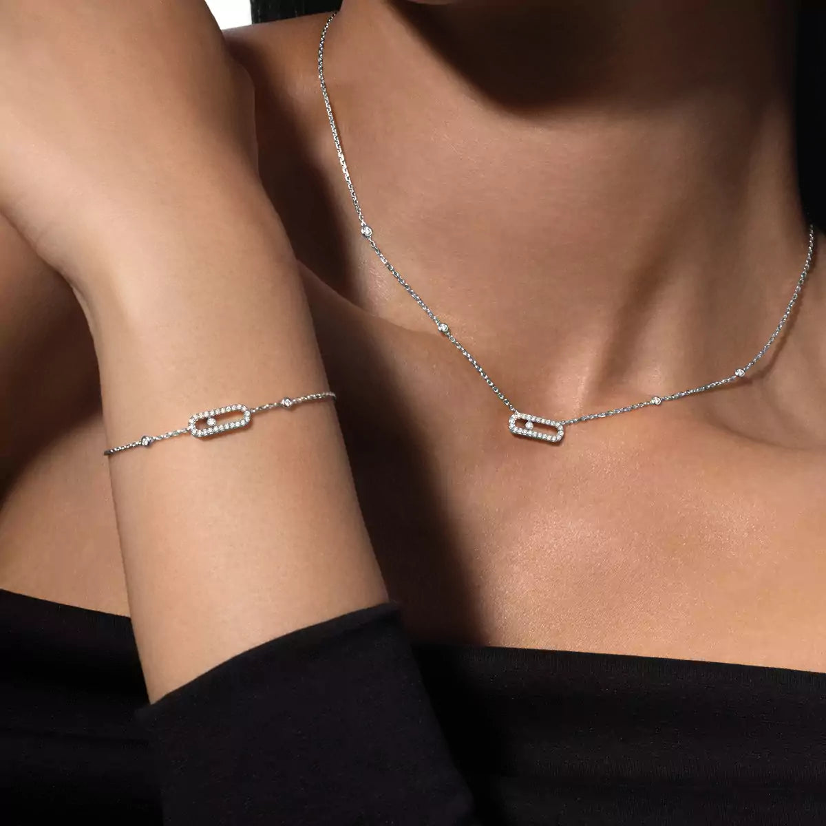 [LunaMar]MOVE UNO PENDANT NECKLACE