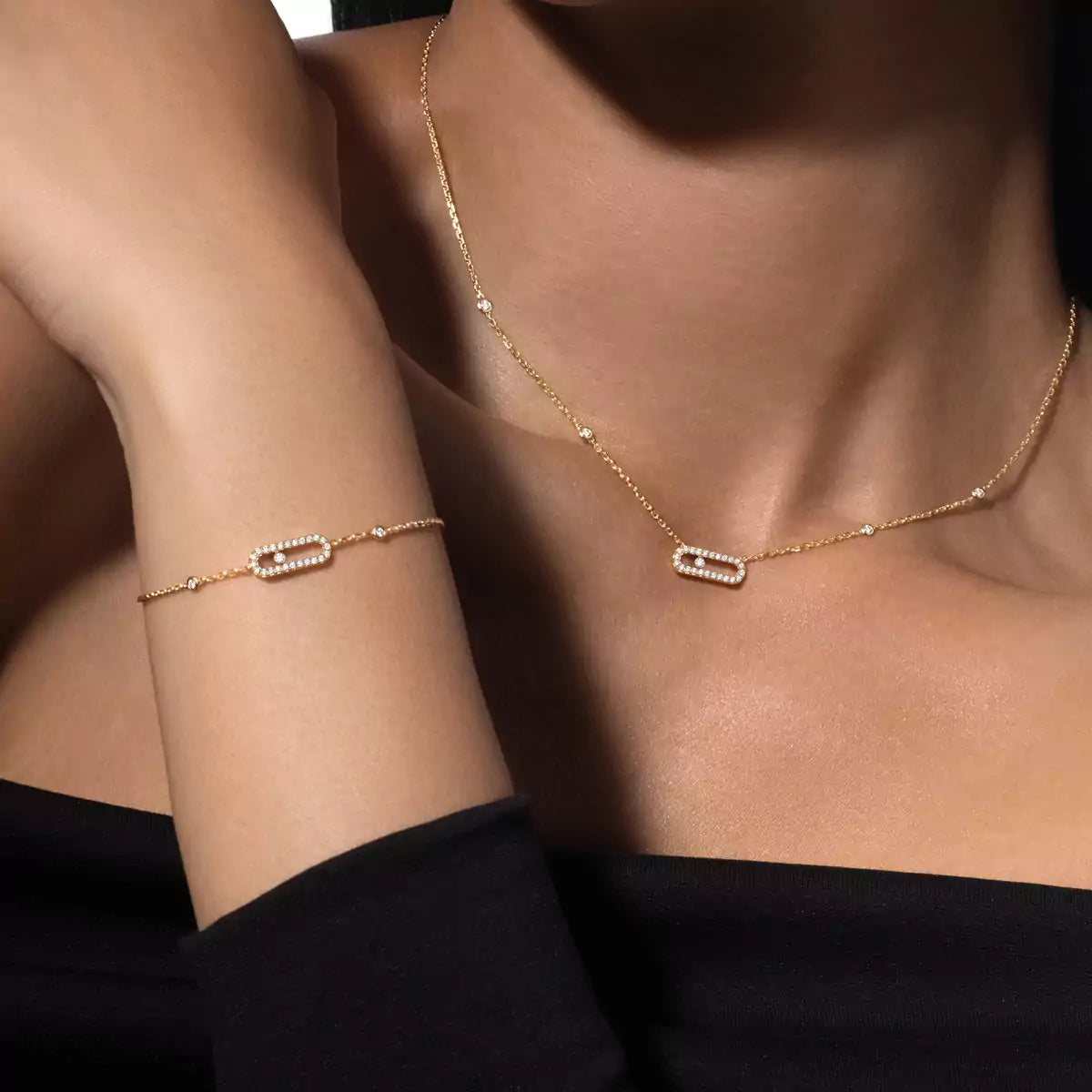 [LunaMar]MOVE UNO PENDANT NECKLACE
