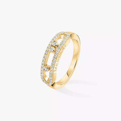 [LunaMar]BABY MOVE PAVÉ DIAMOND RING
