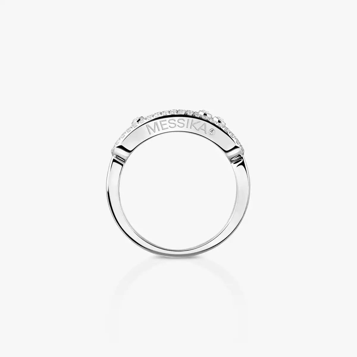 [LunaMar]BABY MOVE PAVÉ DIAMOND RING