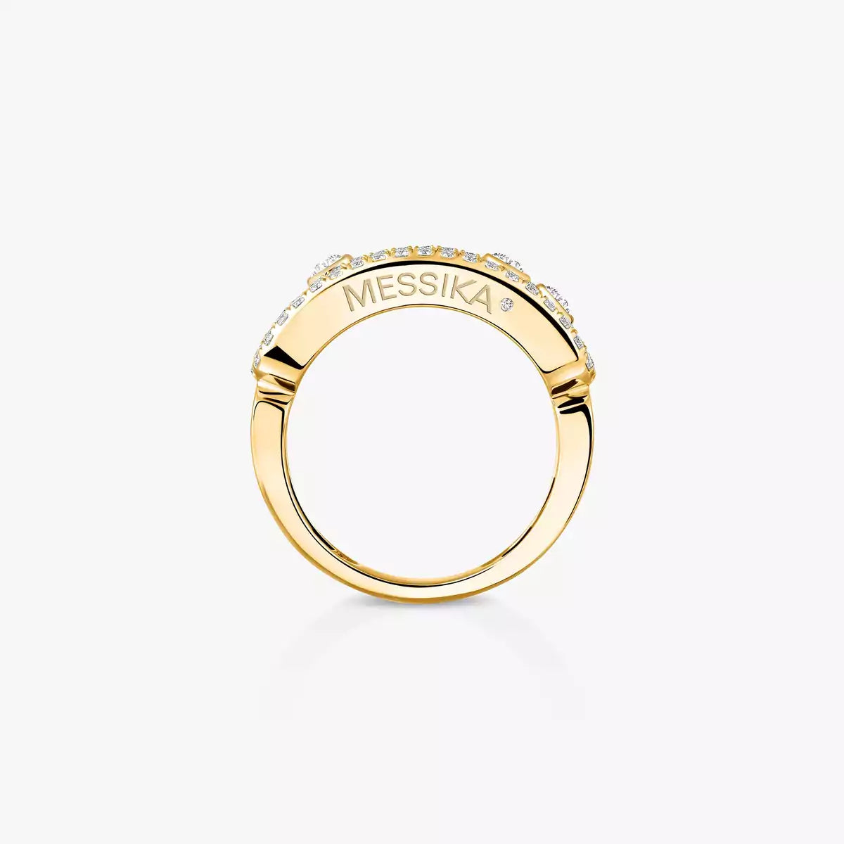 [LunaMar]BABY MOVE PAVÉ DIAMOND RING