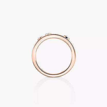 [LunaMar]MOVE NOA PAVÉ DIAMOND INTERLOCKING RING