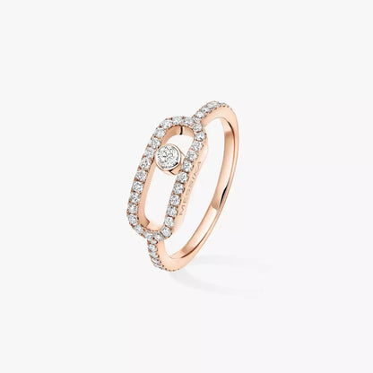 [LunaMar]MOVE UNO FULL PAVÉ DIAMOND RING