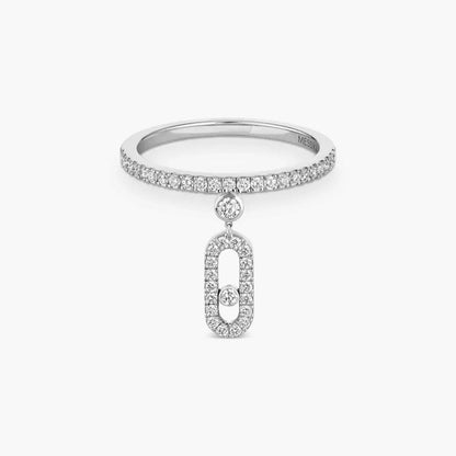 [LunaMar]MOVE UNO DIAMOND RING