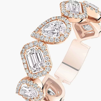[LunaMar]MY TWIN DIAMOND WEDDING RING
