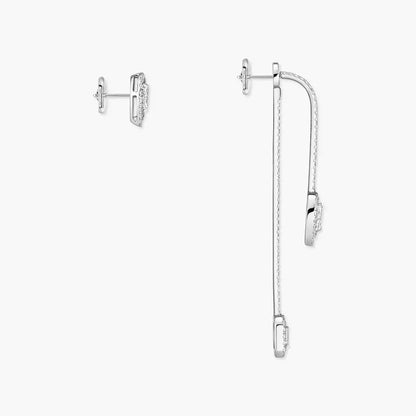[LunaMar]MY TWIN DIAMOND DROP EARRINGS